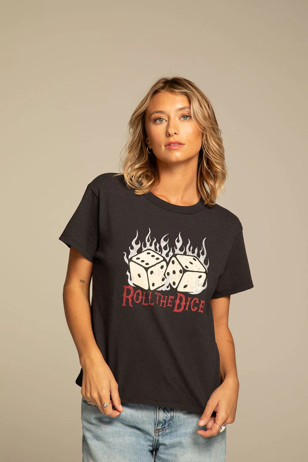 Roll The Dice Tee sold by Chaser product image thumbnail 2