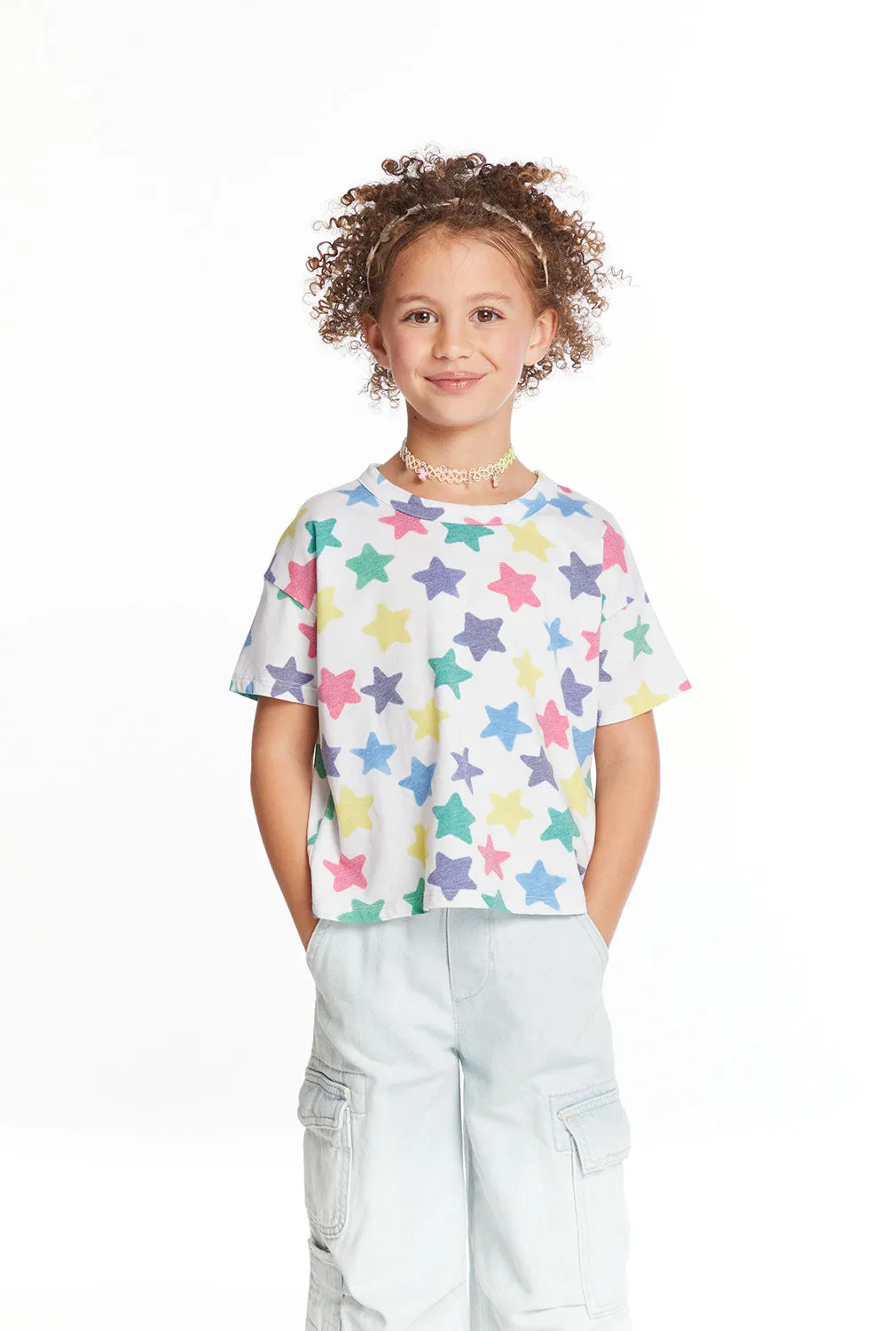 Rainbow Stars Girls Tee sold by Chaser