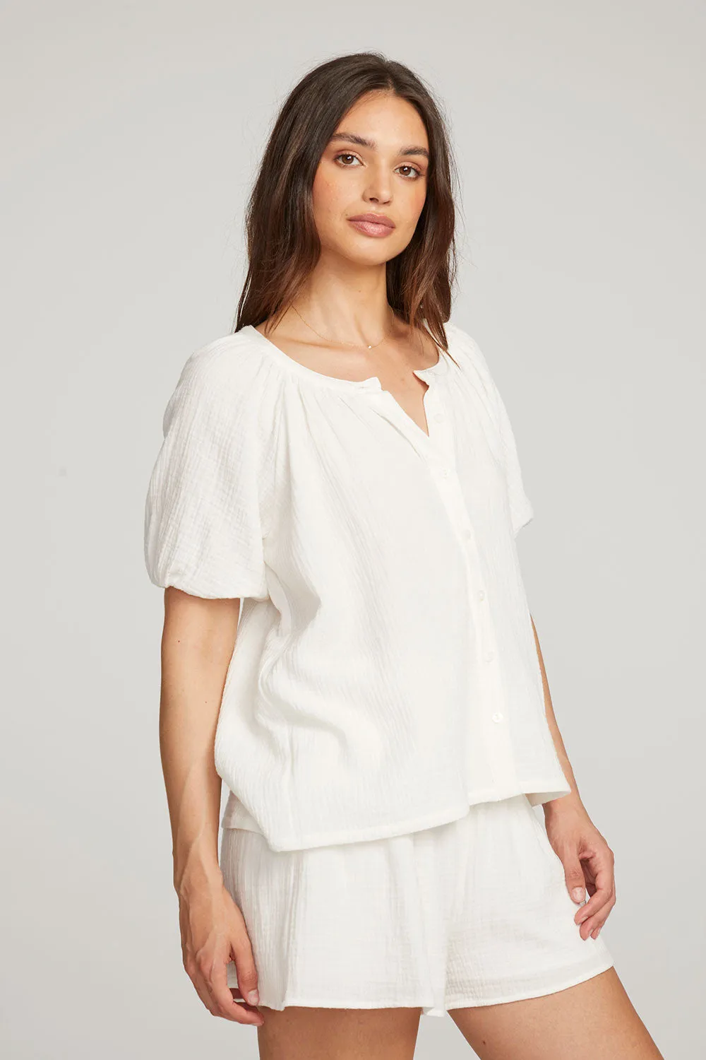 Brentwood White Blouse sold by Chaser product image thumbnail 2