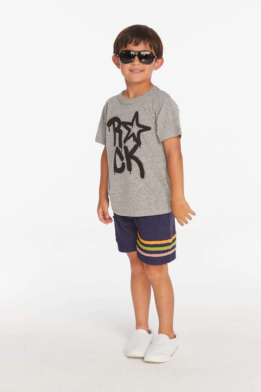 Rock Star Boys Crew Neck Short Sleeve Tee sold by Chaser product image thumbnail 5