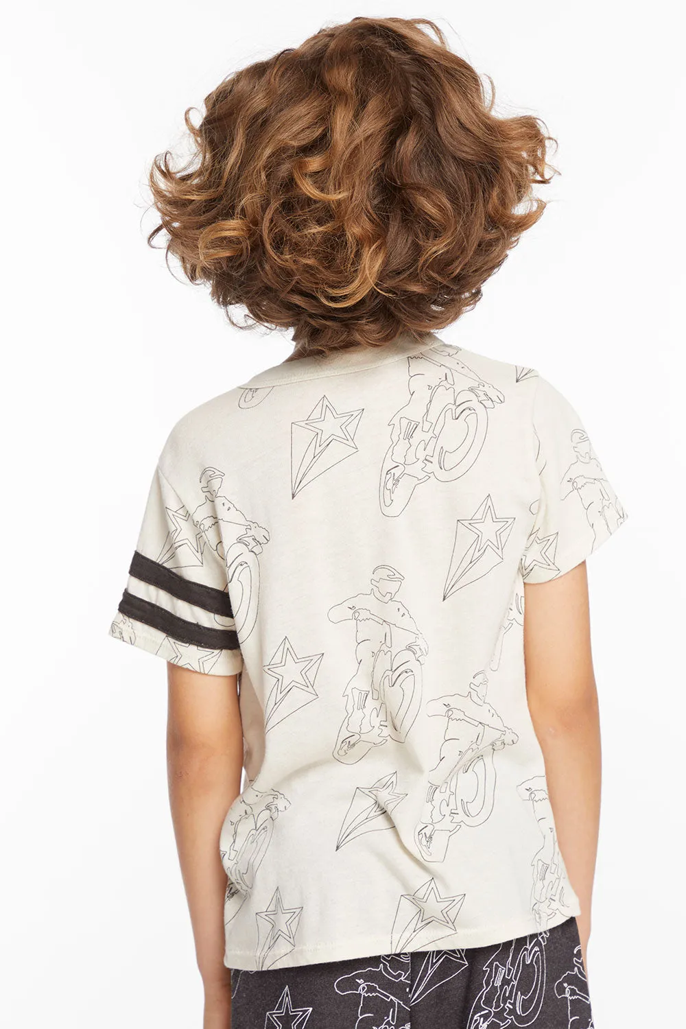 Moto Star Boys Tee sold by Chaser product image thumbnail 3