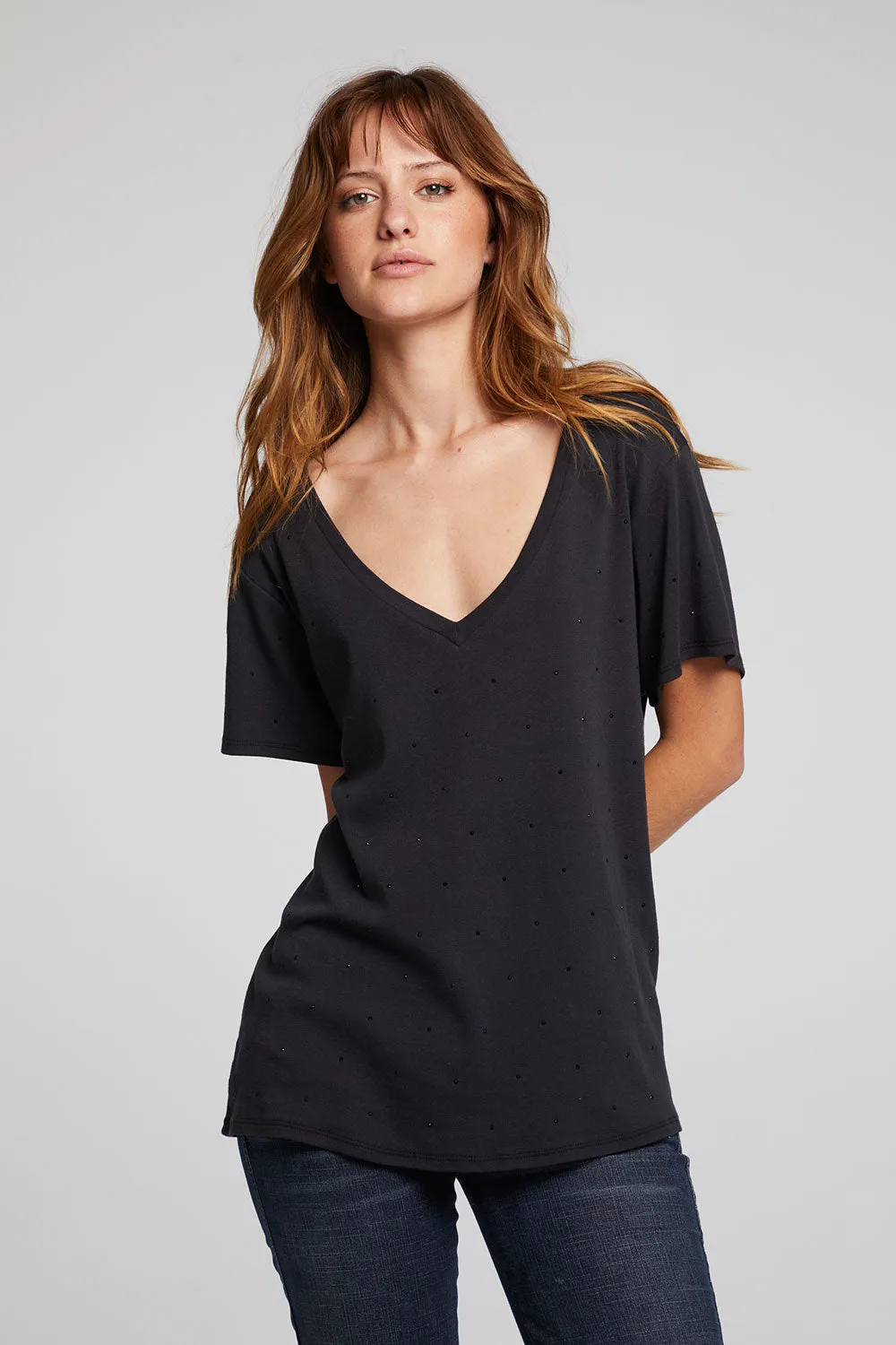 Hyacinth Licorice Tee sold by Chaser product image thumbnail 5