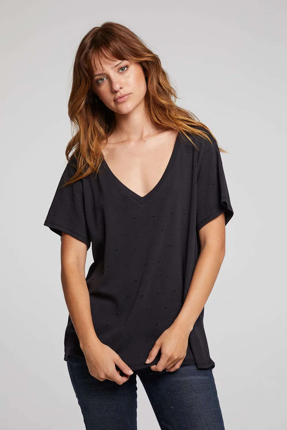 Hyacinth Licorice Tee sold by Chaser product image thumbnail 4