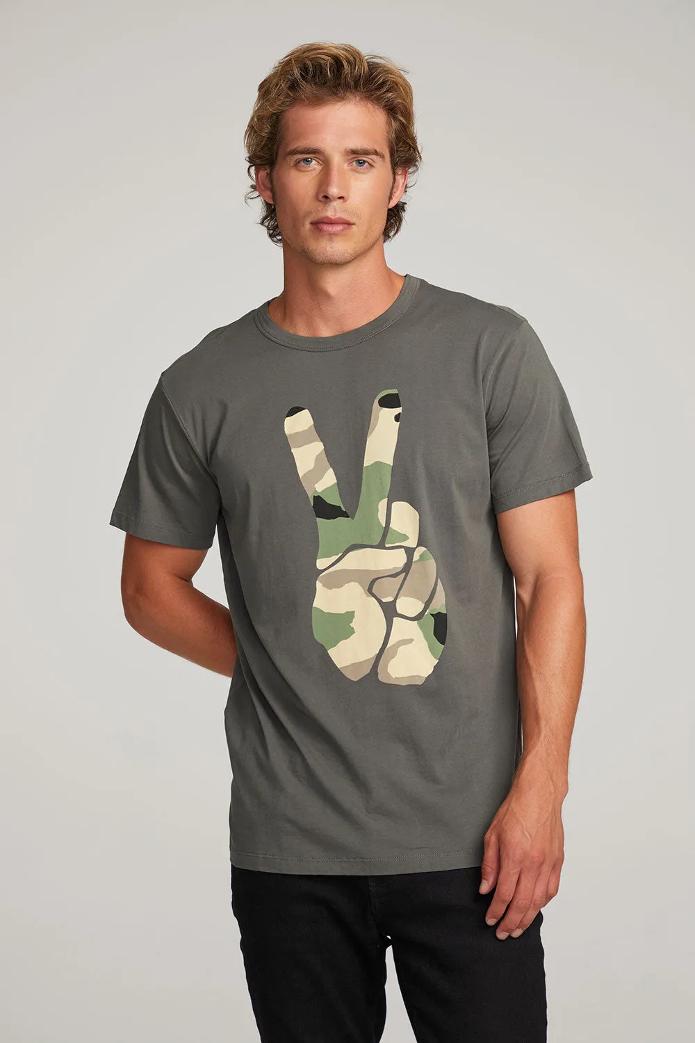 Camo Peace Mens Tee sold by Chaser