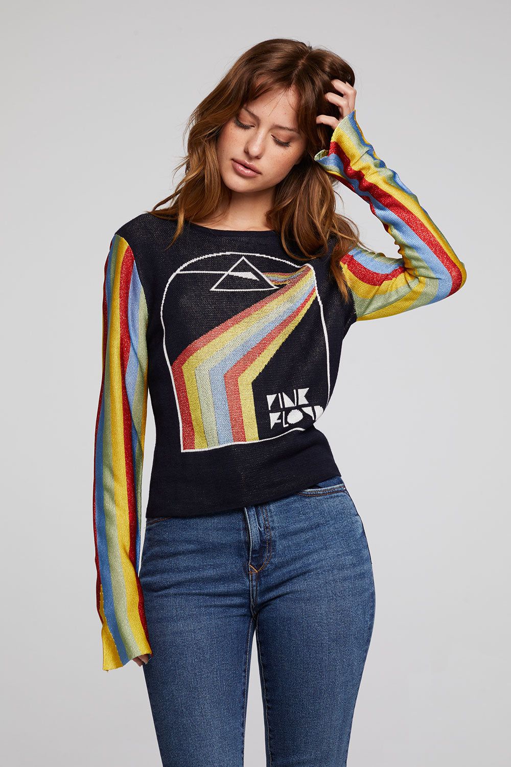 Pink Floyd Prism Sweater sold by Chaser product image thumbnail 5