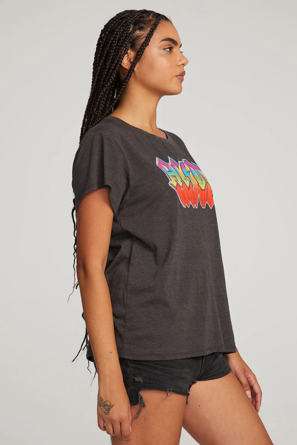 AC/DC Classic Logo Tee sold by Chaser product image thumbnail 3