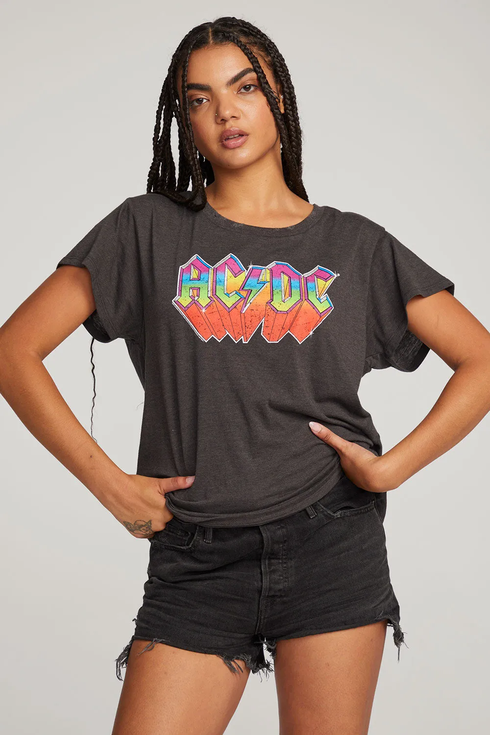 AC/DC Classic Logo Tee sold by Chaser product image thumbnail 2