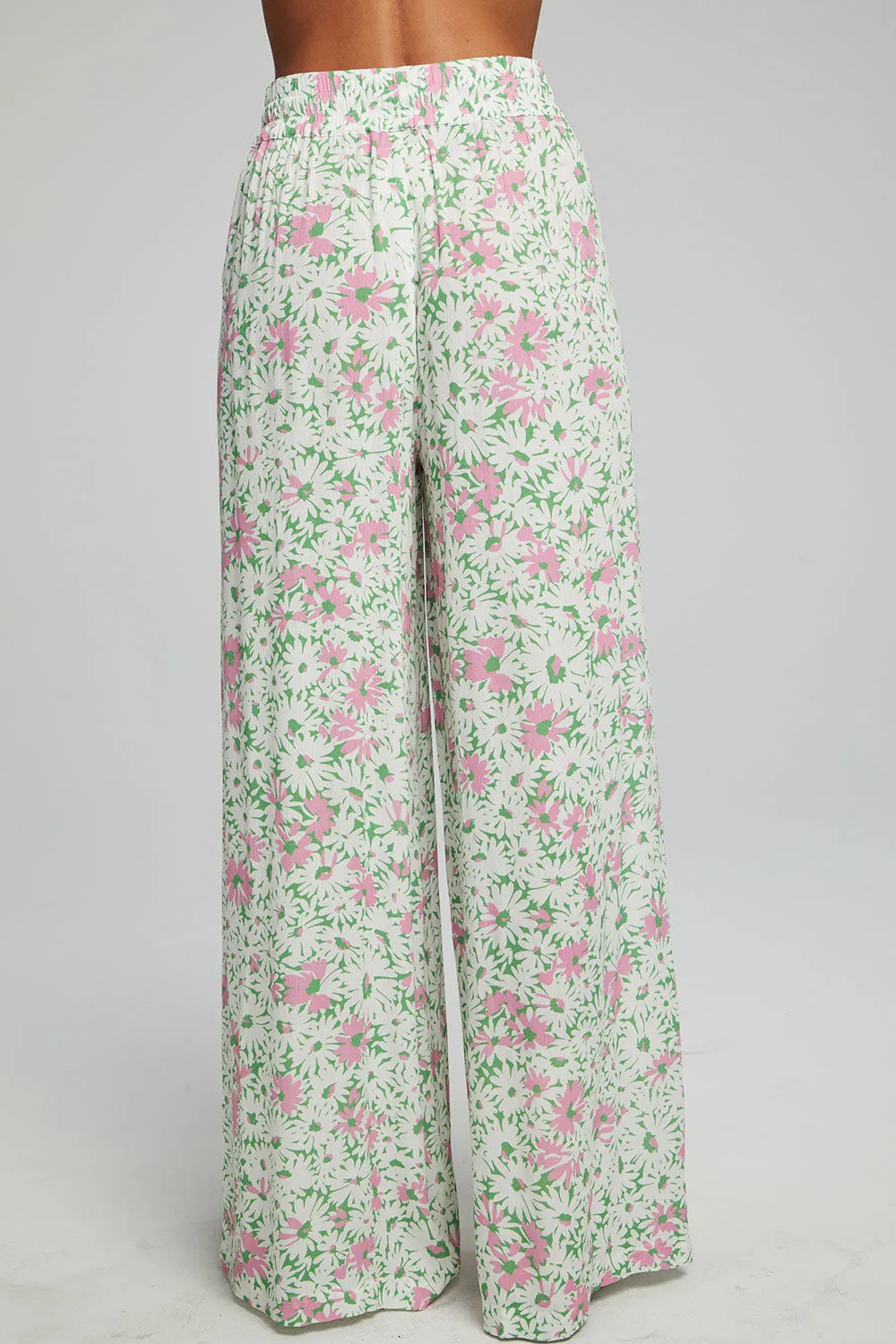 Hudson Joggers - Grass Daisy Floral sold by Chaser product image thumbnail 3