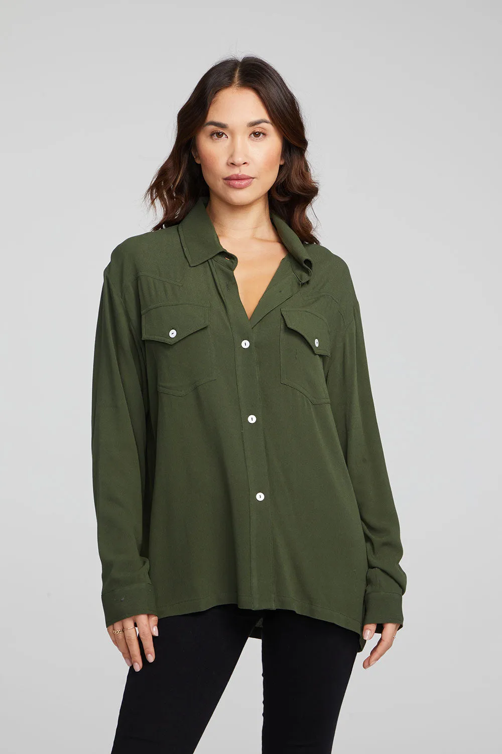 Penmar Forest Night Blouse sold by Chaser