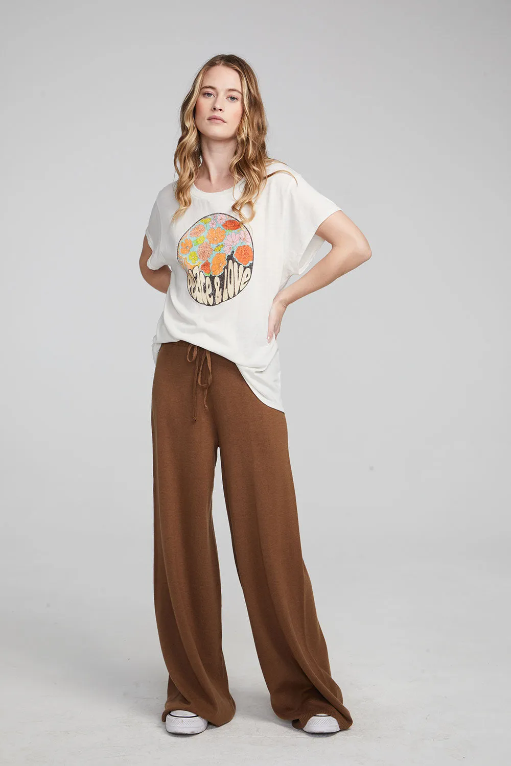 Flower Power Tee sold by Chaser product image thumbnail 5
