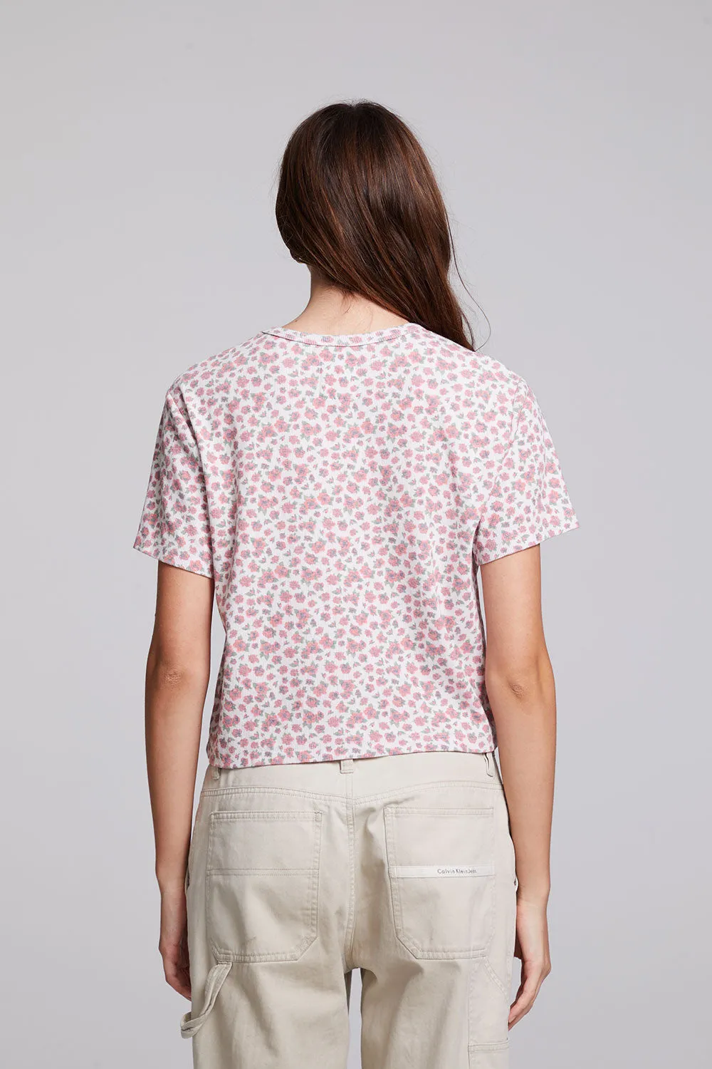 Servino Ditsy Rose Tee sold by Chaser product image thumbnail 3