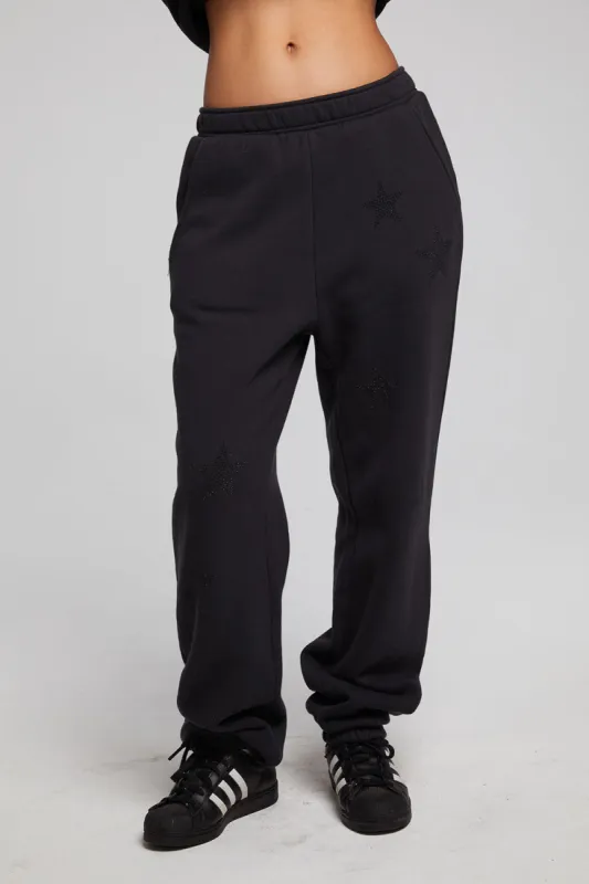 Rhinestone Stars Joggers sold by Chaser