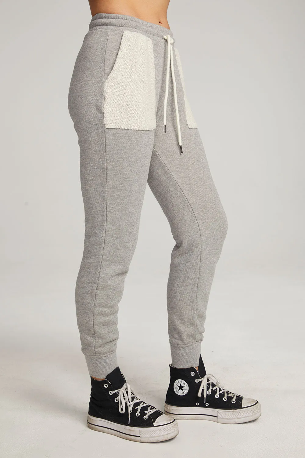 Tessa Heather Grey Jogger sold by Chaser product image thumbnail 5
