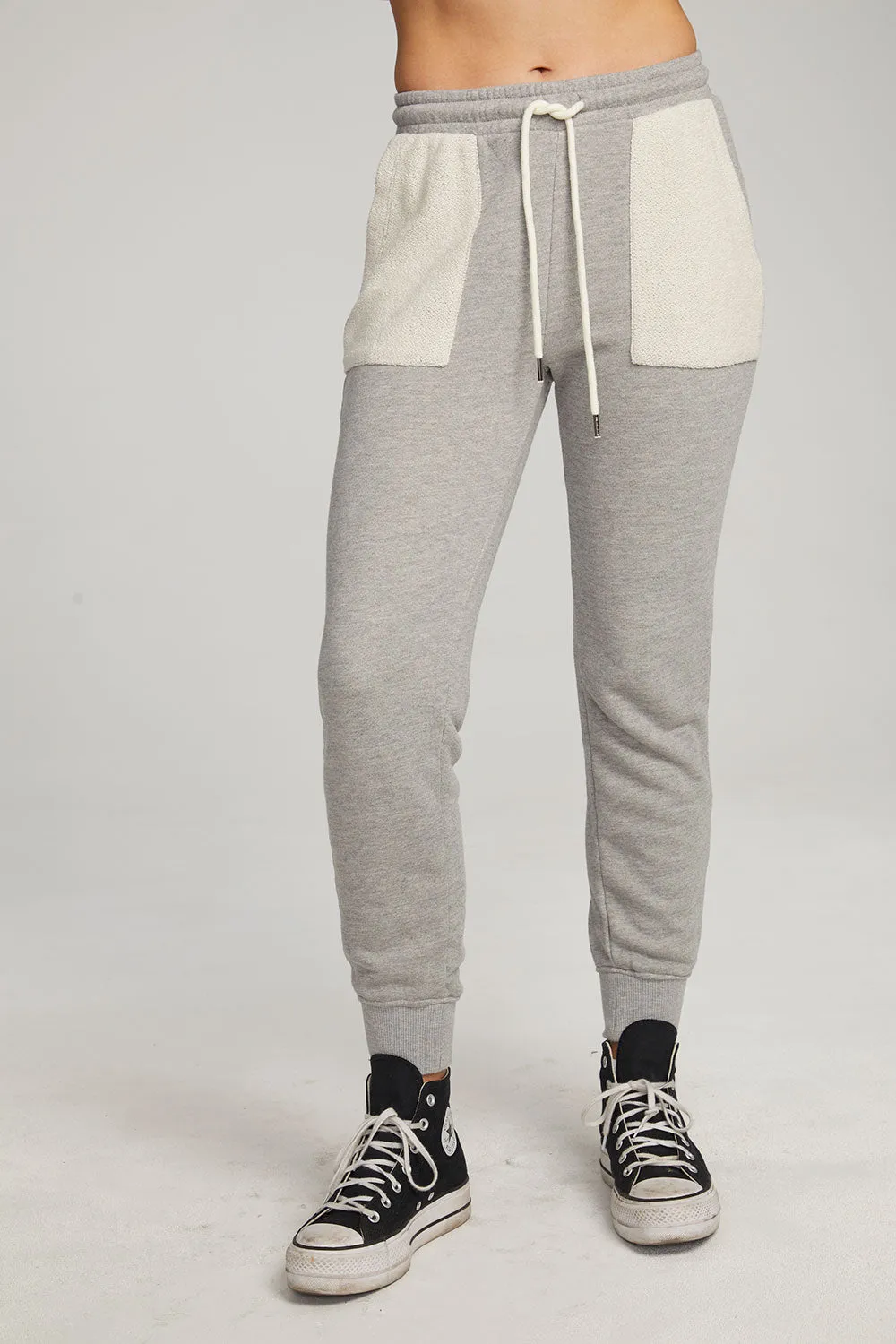 Tessa Heather Grey Jogger sold by Chaser product image thumbnail 4