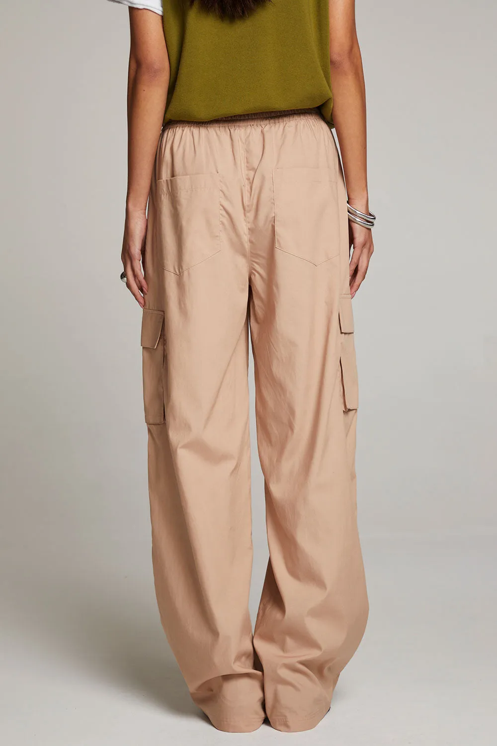 Iris Warm Taupe Trouser sold by Chaser product image thumbnail 3