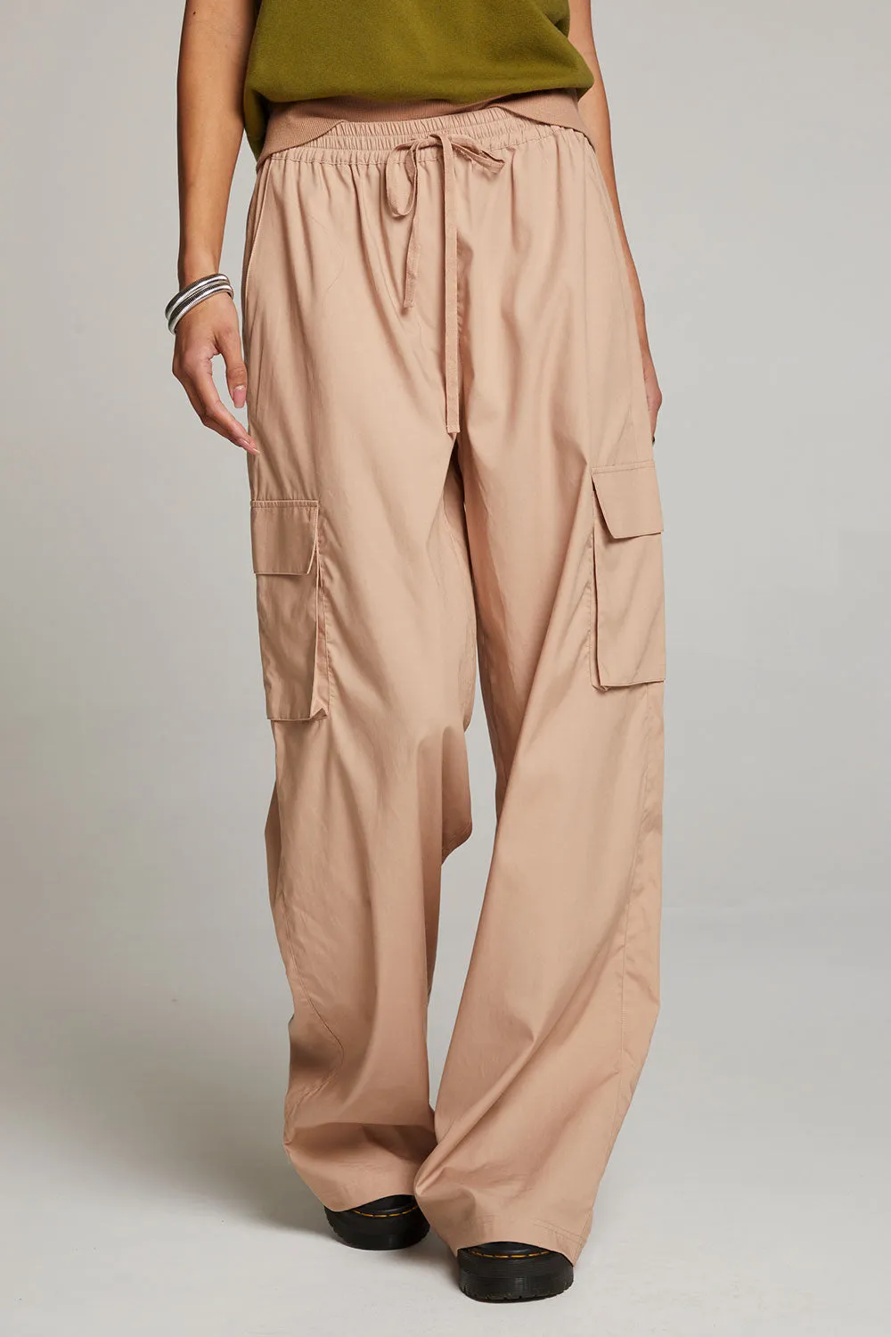 Iris Warm Taupe Trouser sold by Chaser product image thumbnail 5