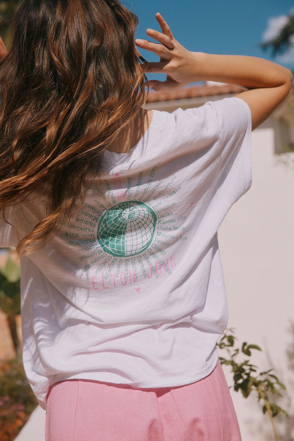 Elton John World Tour Crew Neck Tee sold by Chaser product image thumbnail 3