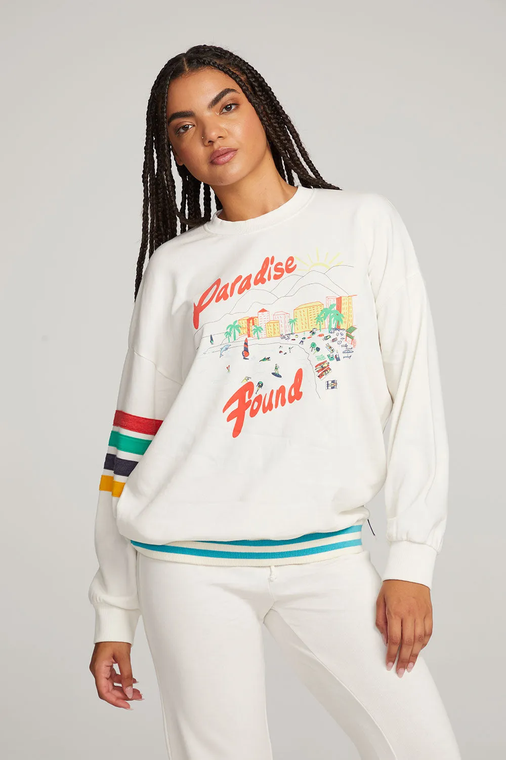 Paradise Found Pullover sold by Chaser