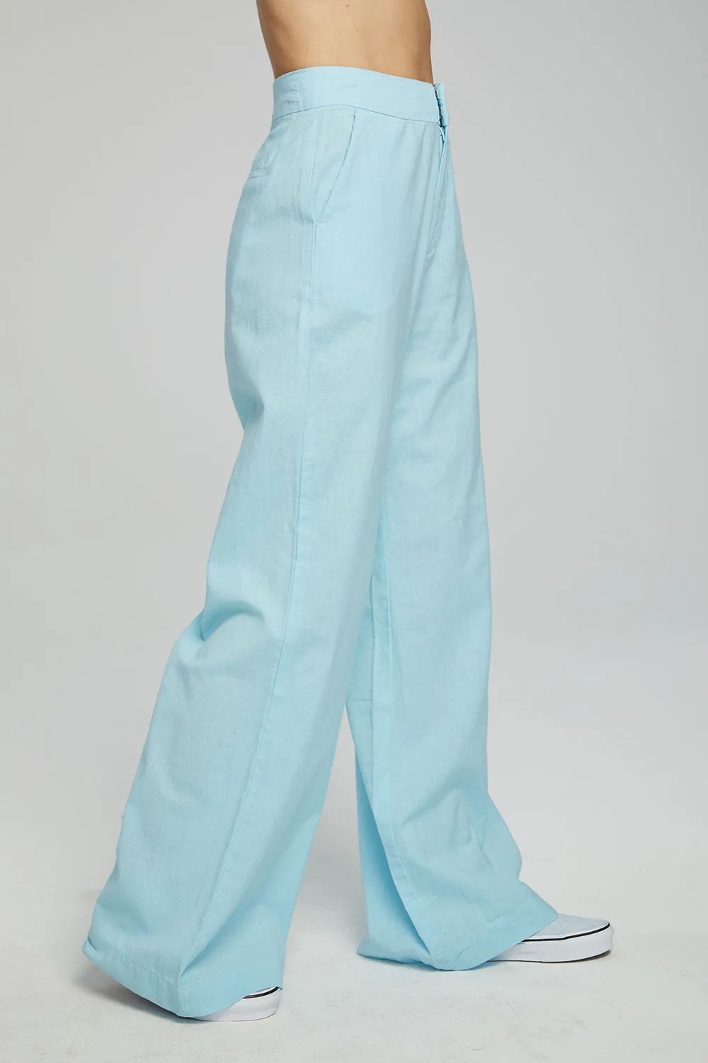 Simone Trousers - Clear Sky sold by Chaser product image thumbnail 2