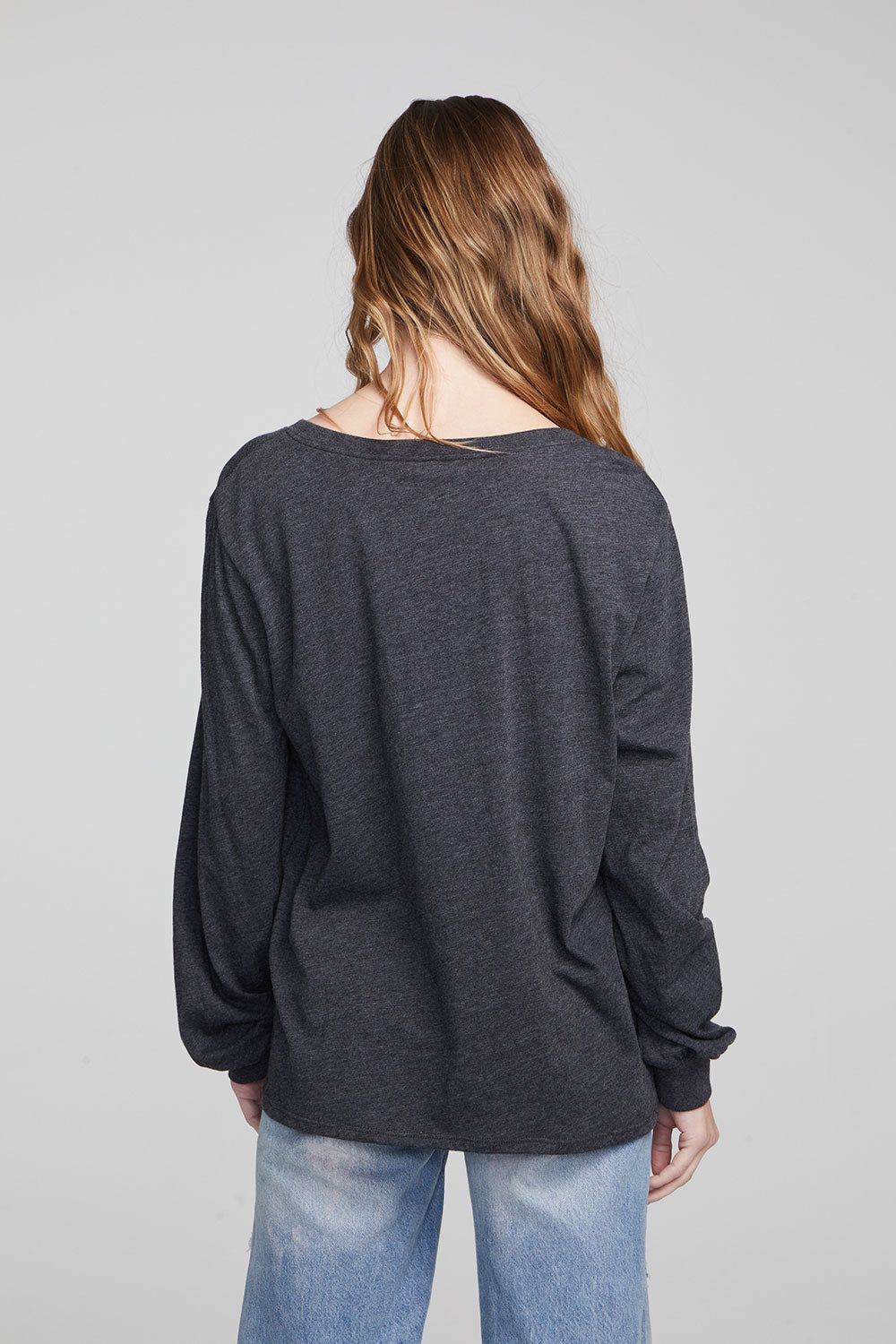 Love Hearts Vintage Jersey Long Sleeve sold by Chaser product image thumbnail 2