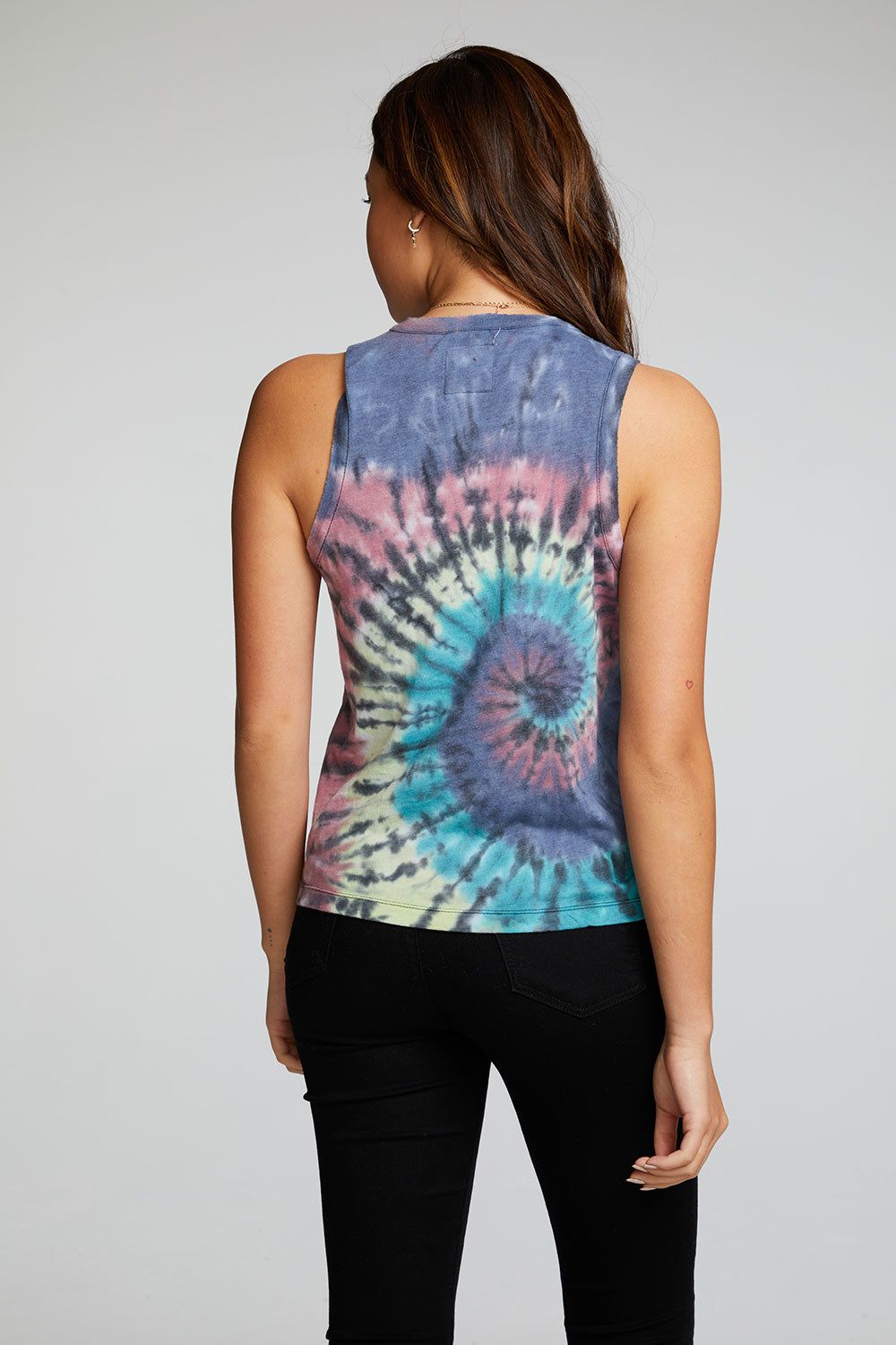 Recycled Vintage Jersey Low Armhole Pocket Muscle sold by Chaser product image thumbnail 2