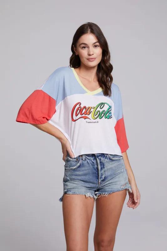 Coca-Cola Rainbow Logo Levi Tee made by Chaser