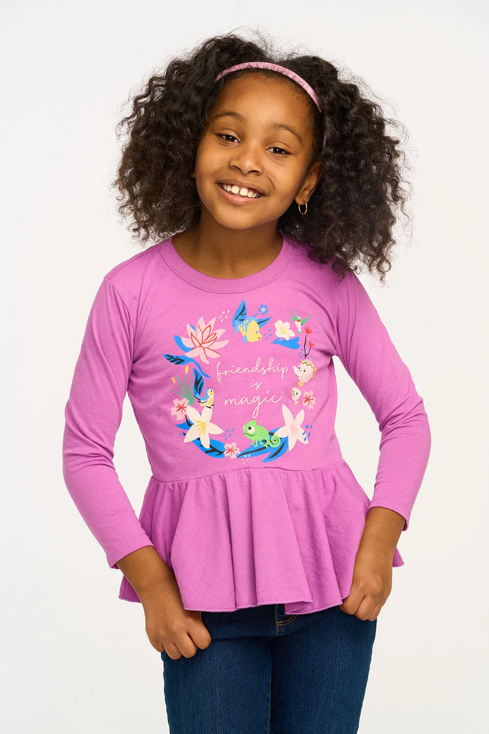 Disney Princess "Friendship Is Magic" Long Sleeve sold by Chaser product image thumbnail 3