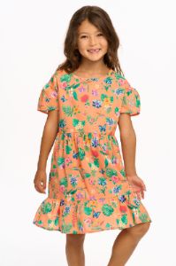 Niki Short Sleeve Dress - Tropical Floral sold by Chaser