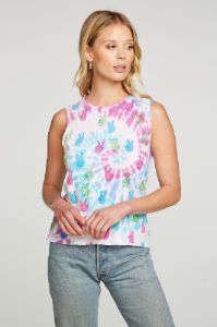 Tie Dye Peace Out sold by Chaser