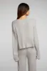 Thermal Waffle Cropped Long Sleeve Tee sold by Chaser