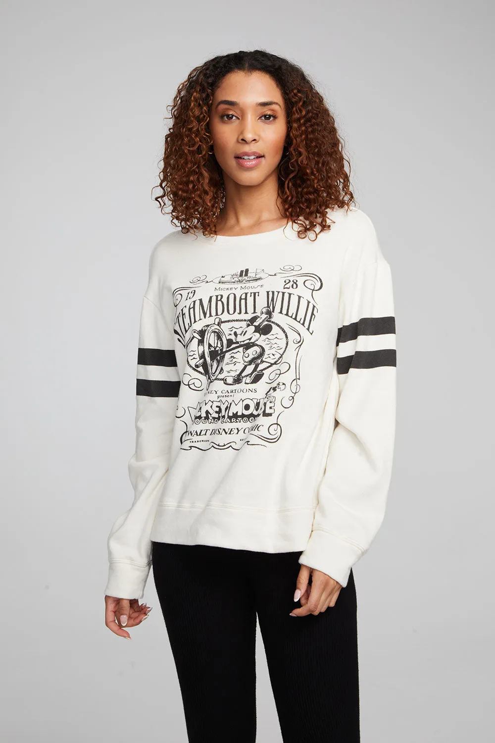 Disney Steamboat Willie Pullover sold by Chaser product image thumbnail 3