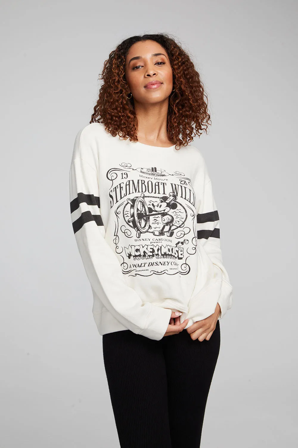 Disney Steamboat Willie Pullover sold by Chaser