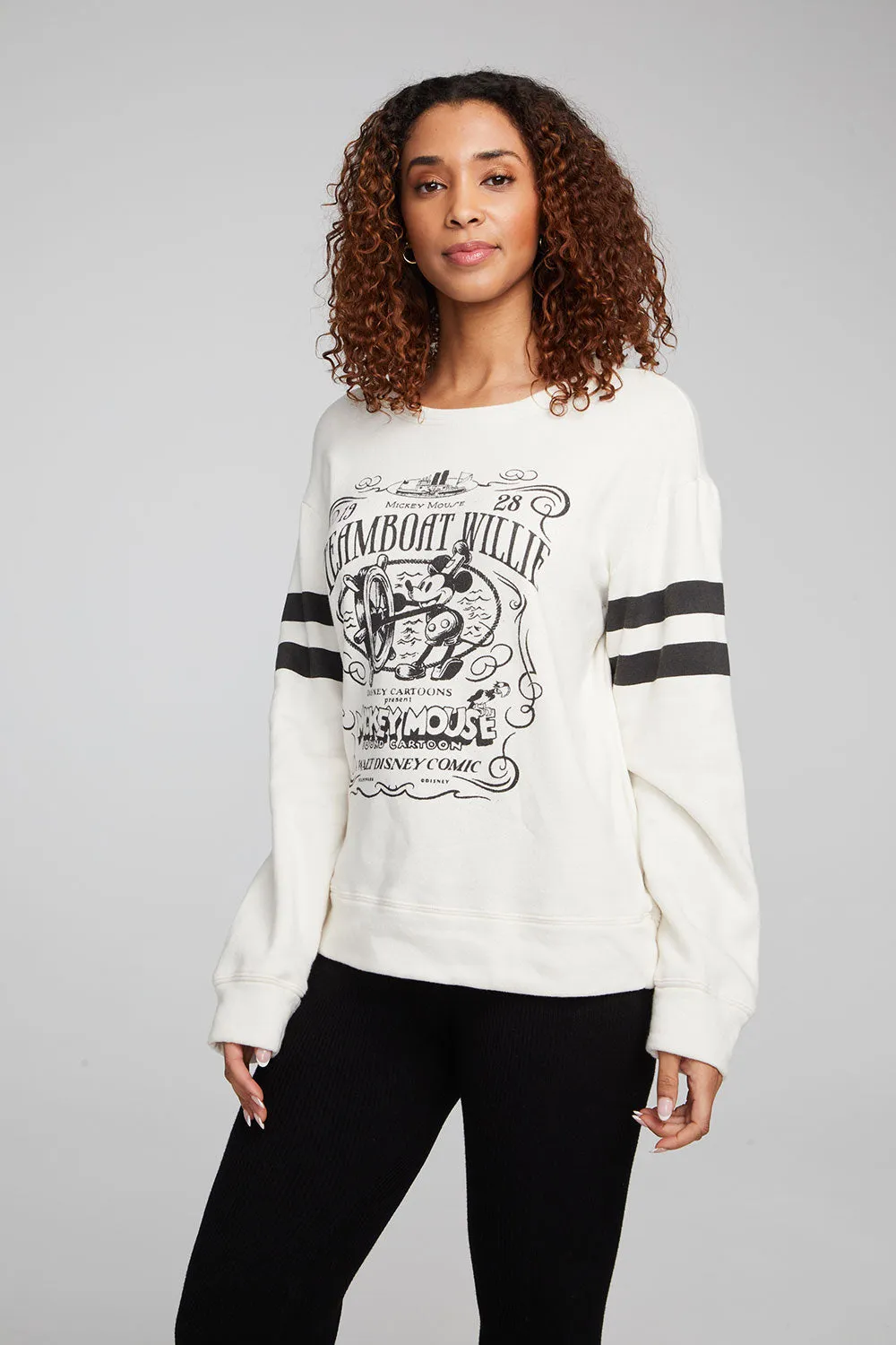 Disney Steamboat Willie Pullover sold by Chaser product image thumbnail 4