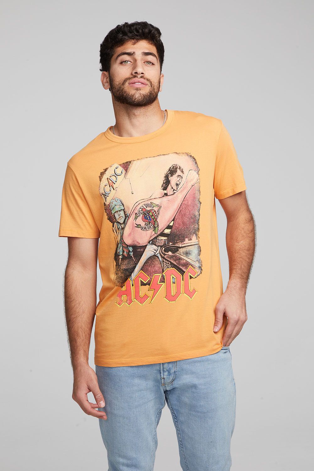 AC/DC Dirty Deeds Crew Neck Tee sold by Chaser product image thumbnail 3
