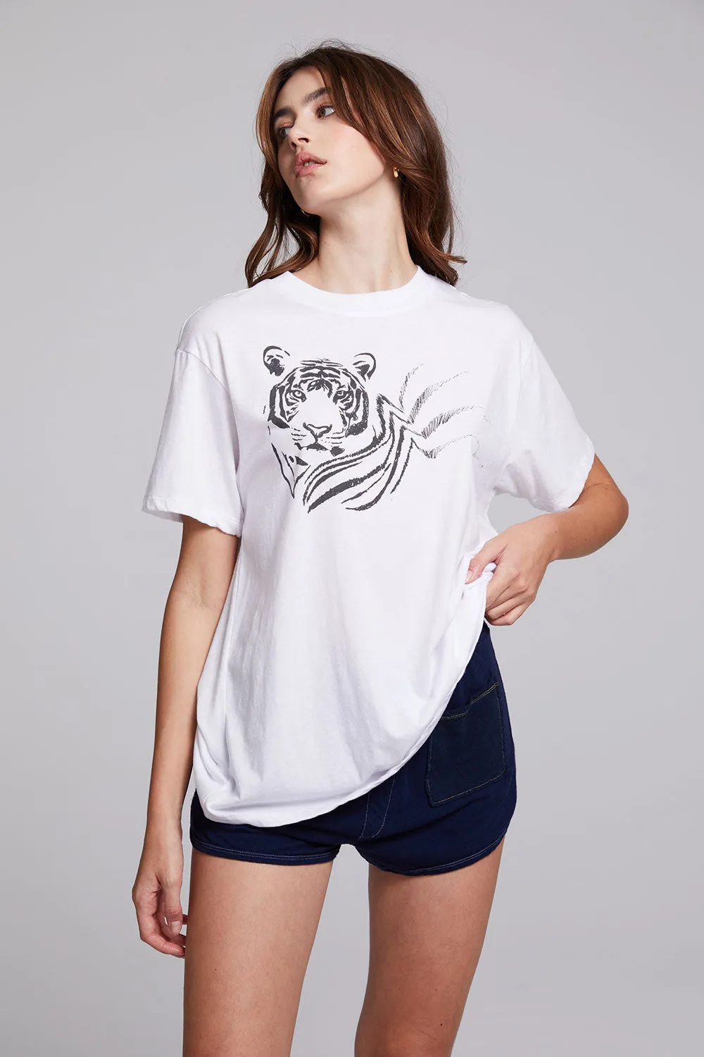 Tiger Sketch Tee sold by Chaser