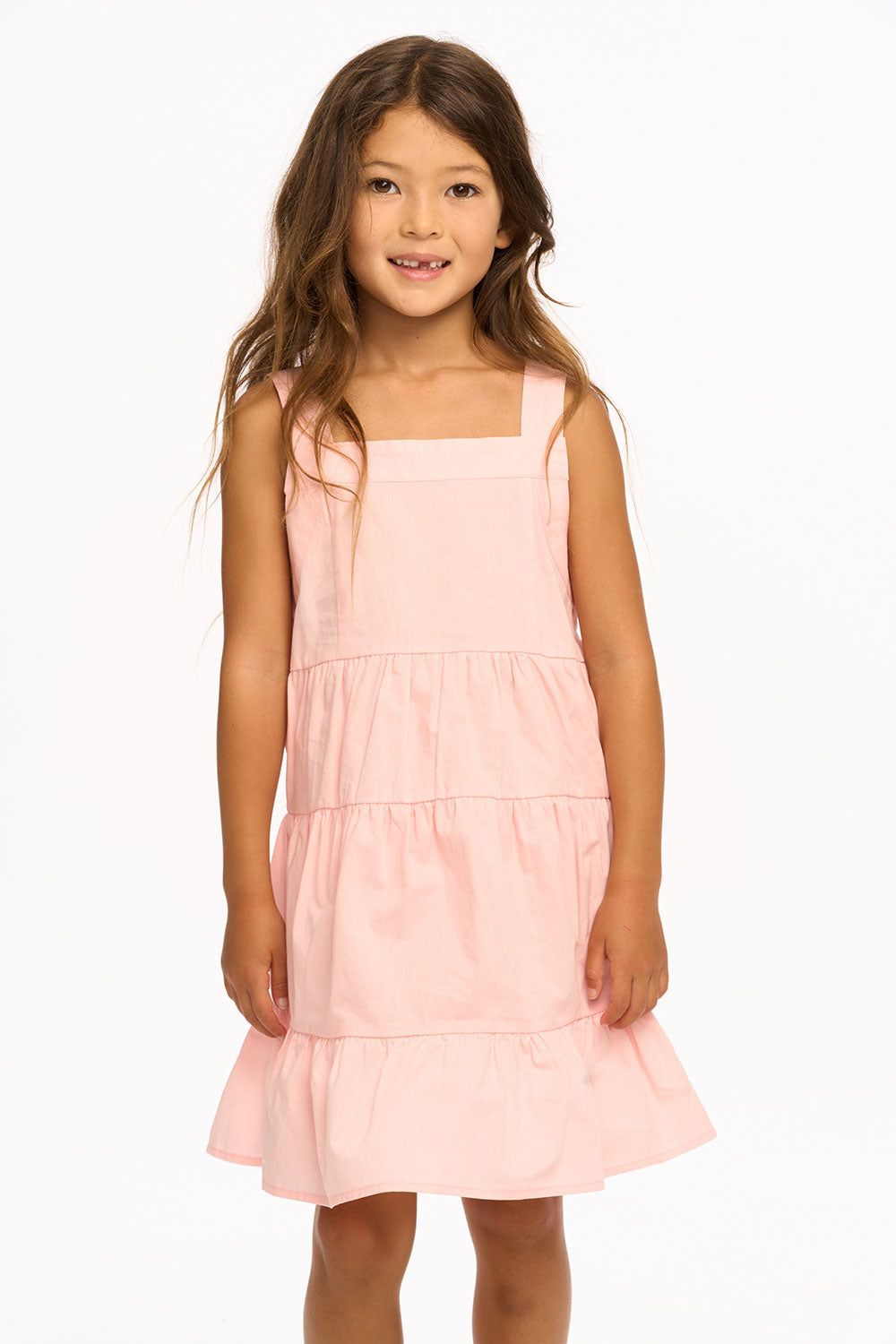 Nova Cotton Poplin Tank Dress - English Rose sold by Chaser