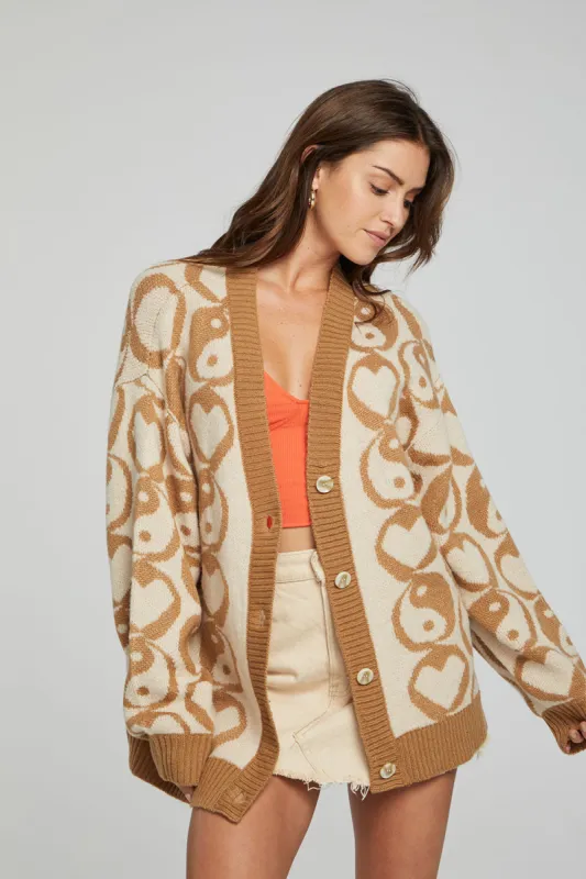 Vibe Cardigan - Latte sold by Chaser