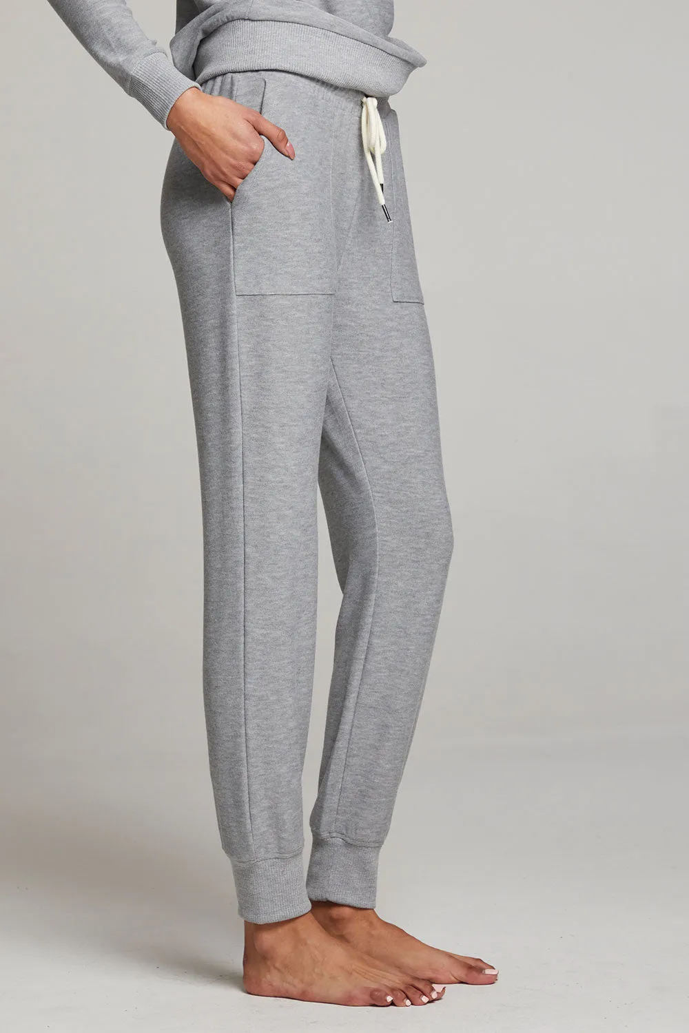 Tessa Heather Grey Jogger sold by Chaser product image thumbnail 5
