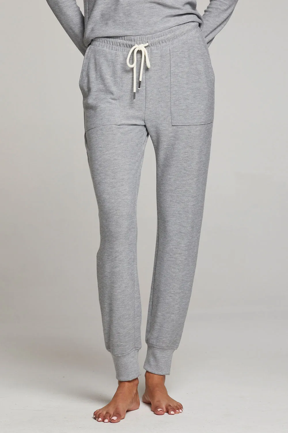 Tessa Heather Grey Jogger sold by Chaser product image thumbnail 4