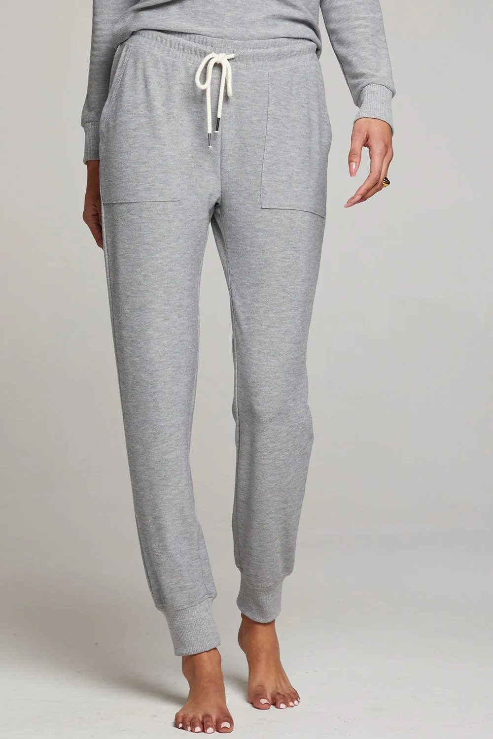 Tessa Heather Grey Jogger sold by Chaser