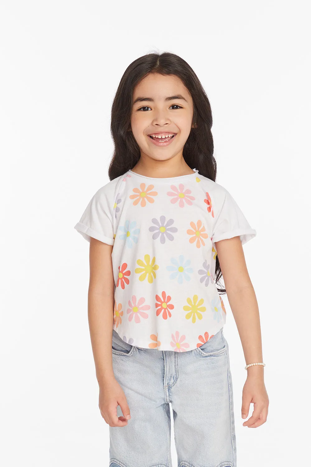 Allover Flower Girls Shirt sold by Chaser product image thumbnail 2