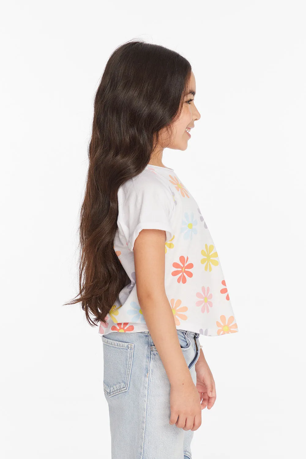 Allover Flower Girls Shirt sold by Chaser product image thumbnail 3