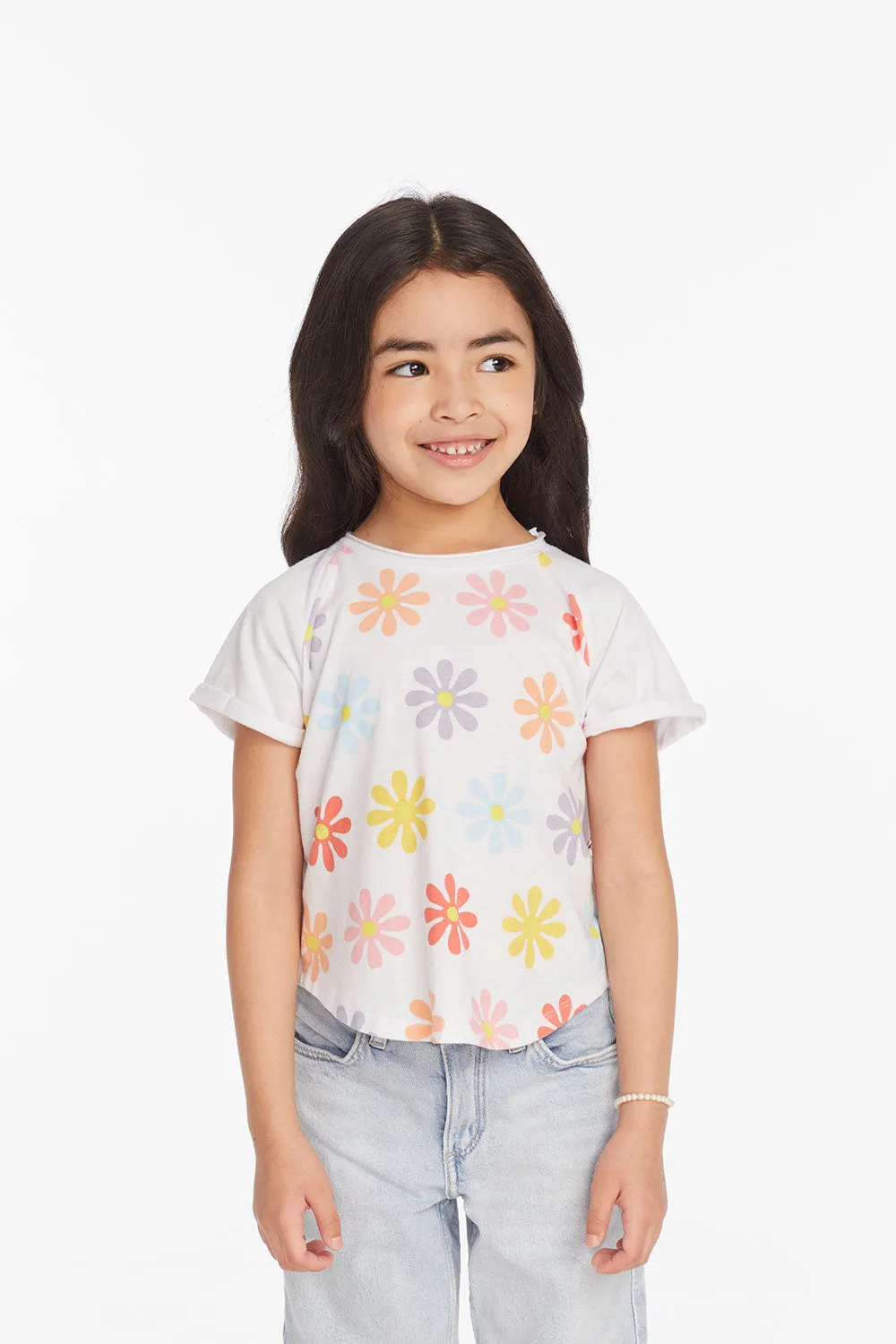 Allover Flower Girls Shirt sold by Chaser