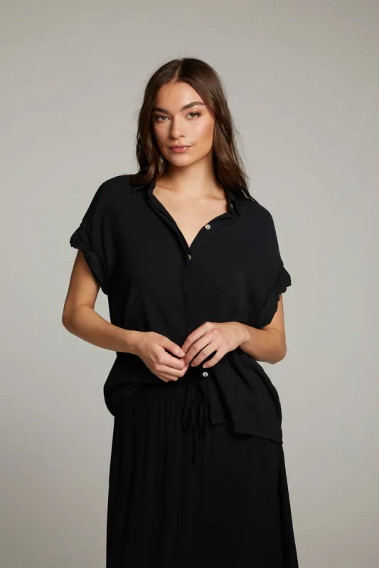 Rhythmm Licorice Button Down sold by Chaser