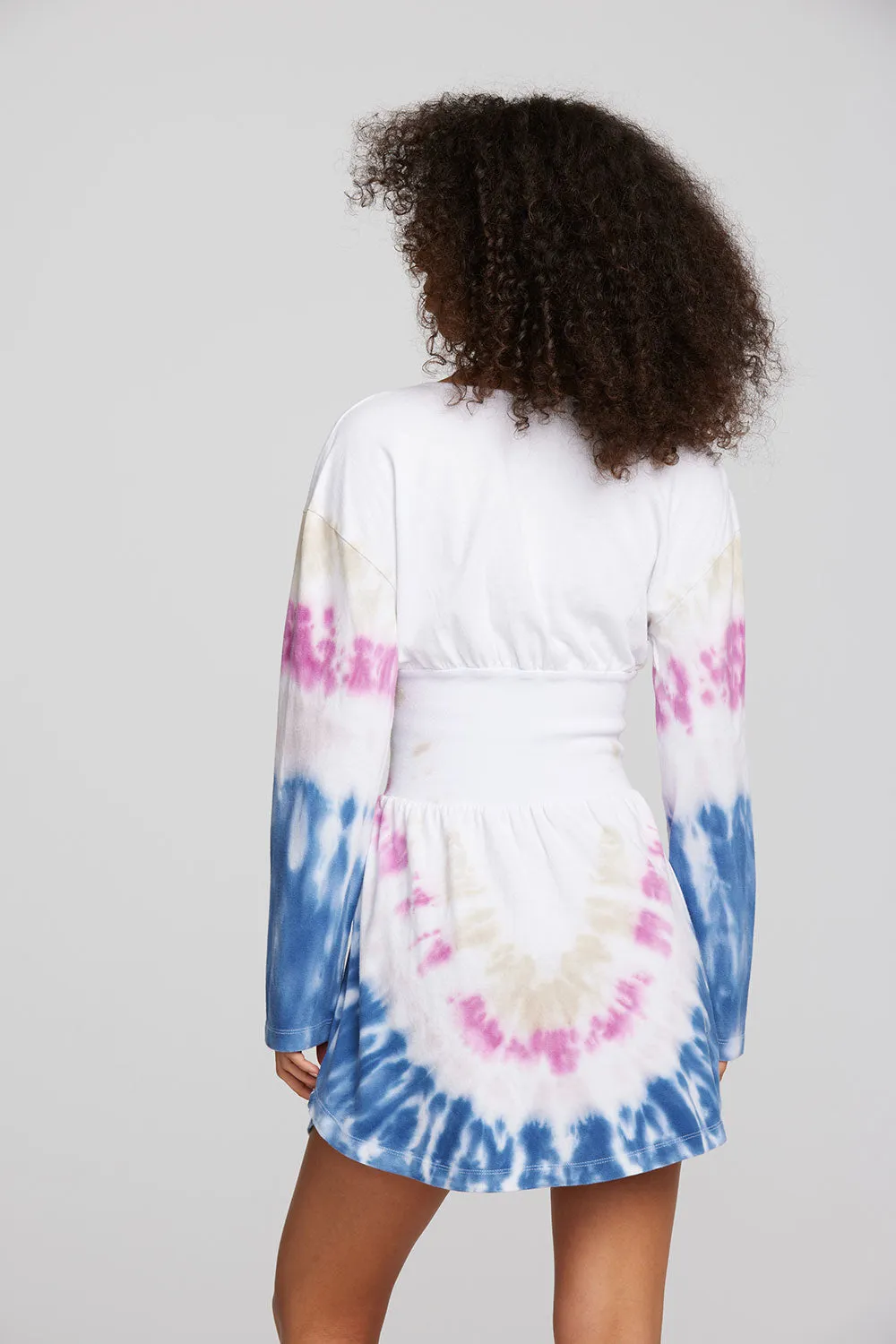 Coast Cotton Jersey Long Sleeve Mini Dress sold by Chaser product image thumbnail 5