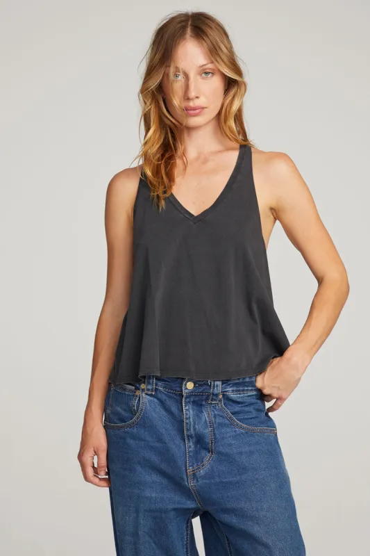 Carmel Licorice Tank Top sold by Chaser