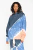 Tie Dye Fleece Front Pocket Hoodie sold by Chaser