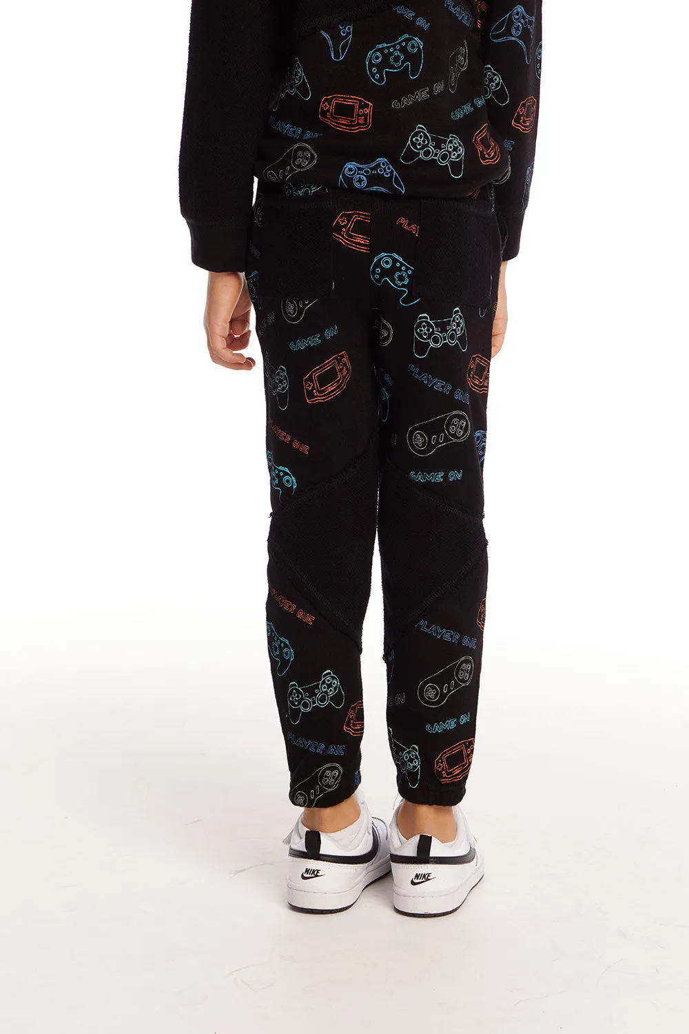 Gamer Boys Easy Joggers sold by Chaser product image thumbnail 3
