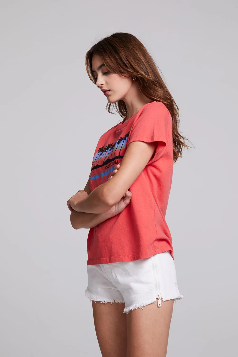 California Palm Tee sold by Chaser product image thumbnail 5