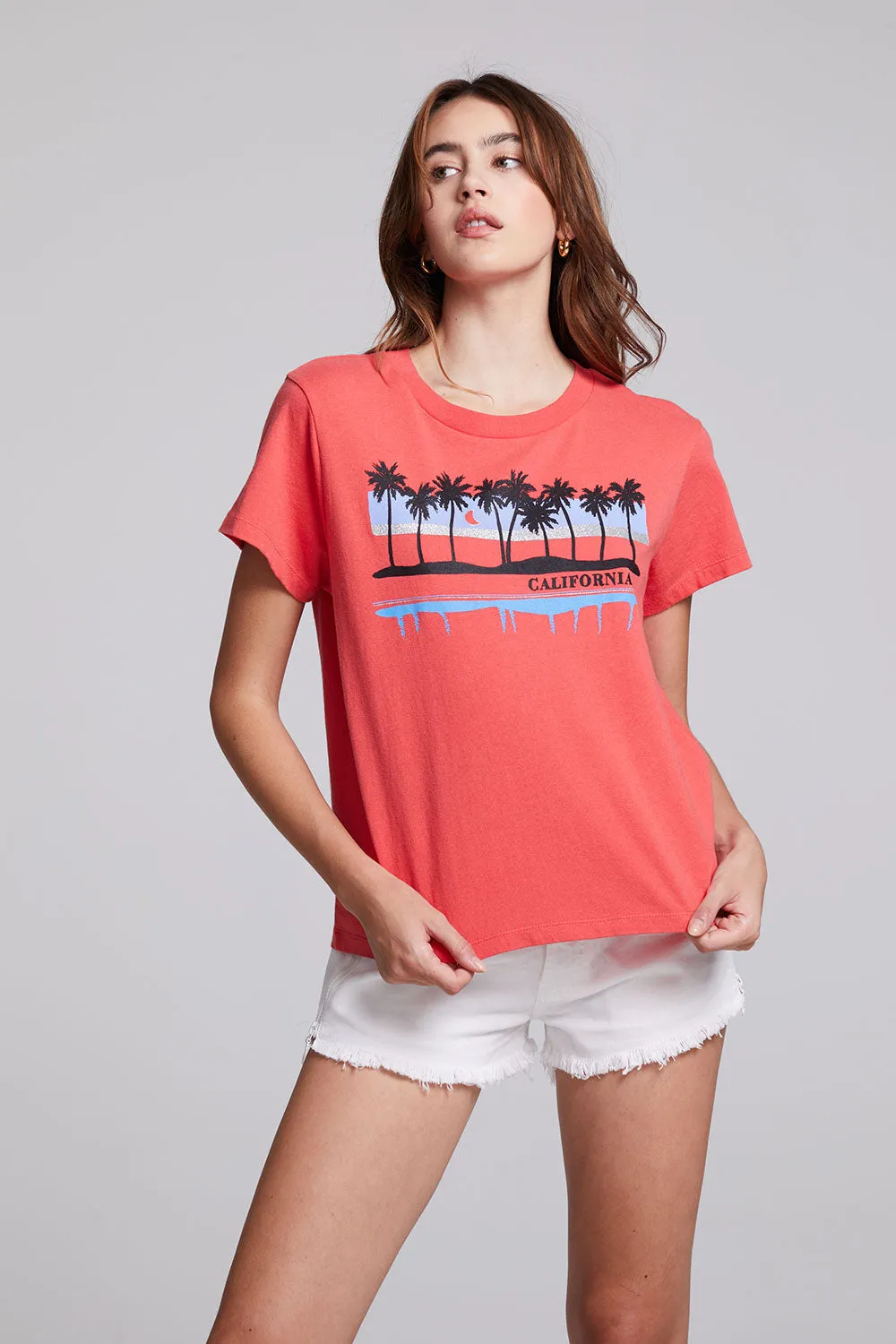 California Palm Tee sold by Chaser product image thumbnail 3